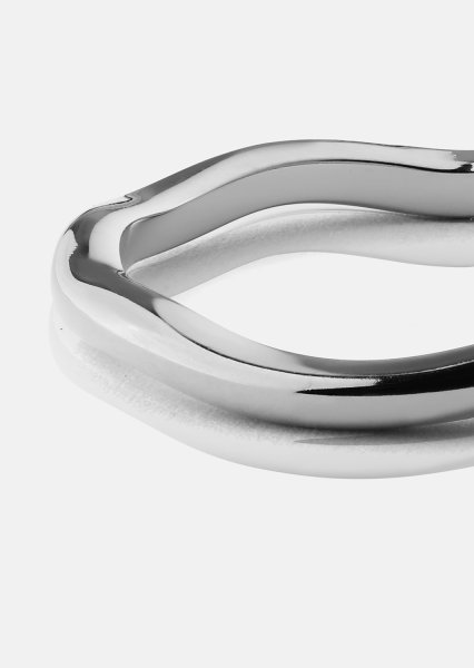 Anillo Wave Silver- Chapado en plata
