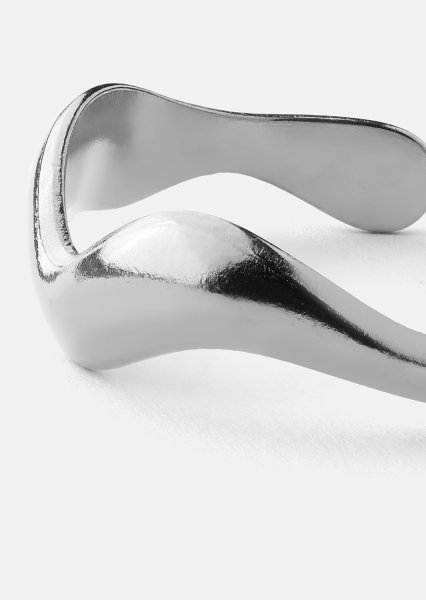 Anillo Vira - Chapado en plata