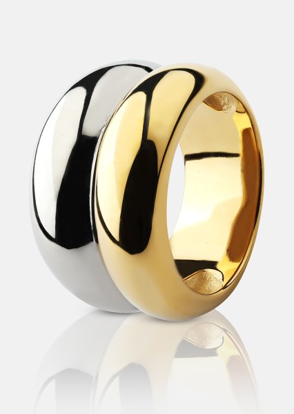 Anillo Elegant - Chapado en oro de 18k