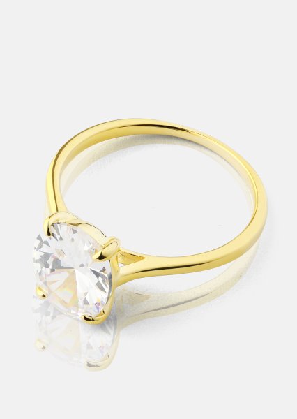 Anillo Clarity - 18k Chapado en oro