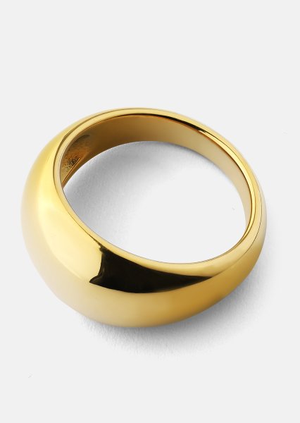 Anillo Harmonia - Chapado en oro de 18k