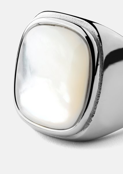 Anillo Blanche - Chapado en plata