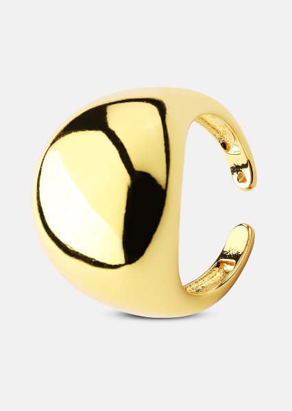 Anillo Eterna - Chapado en oro de 18k