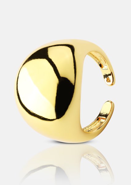 Anillo Eterna - Chapado en oro de 18k