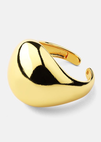 Anillo Eterna - Chapado en oro de 18k