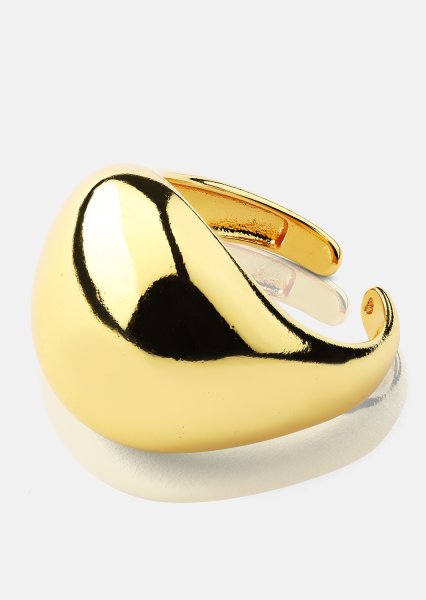 Anillo Eterna - Chapado en oro de 18k