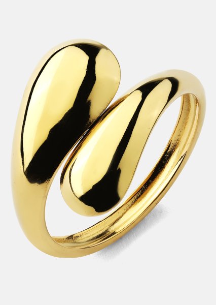 Anillo Bold Drops - Chapado en oro de 18k