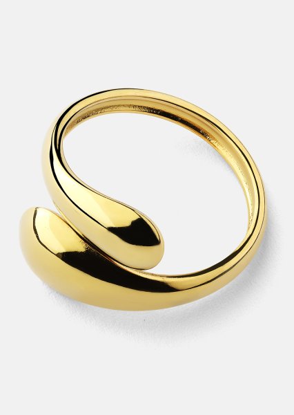 Anillo Bold Drops - Chapado en oro de 18k