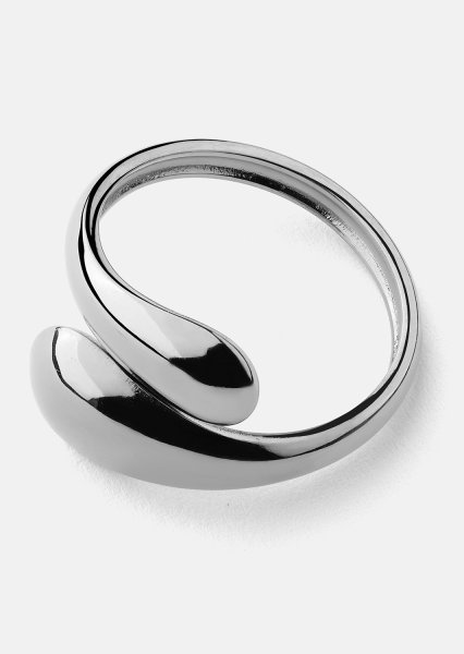 Anillo Bold Drops - Chapado en plata