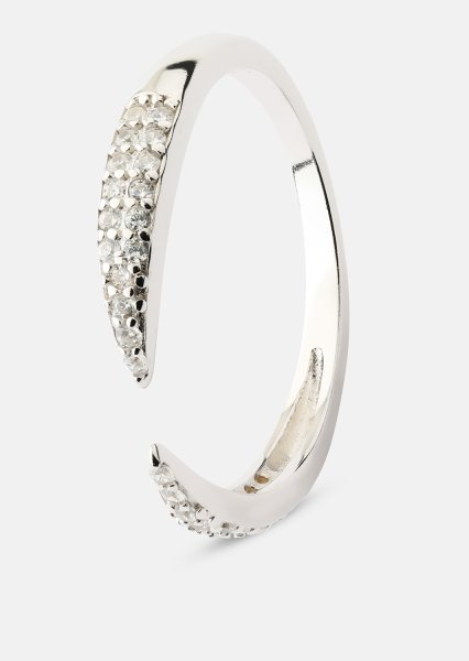 Anillo Celestina- Chapado en plata