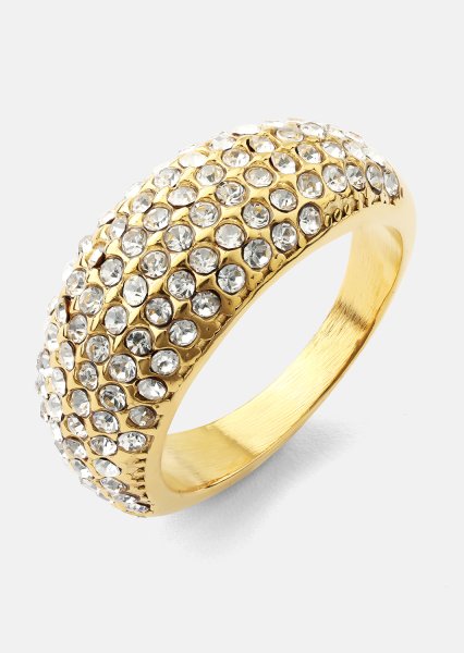 Stella Glimmer Anillo - 18k Chapado en oro