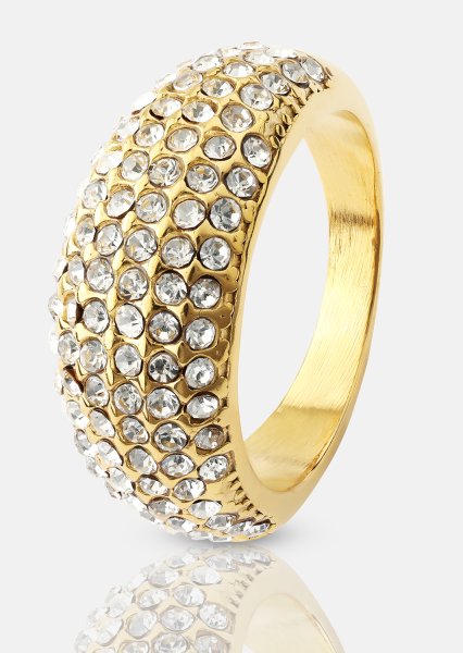 Stella Glimmer Anillo - 18k Chapado en oro