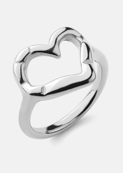Anillo Heartbeat - Chapado en plata