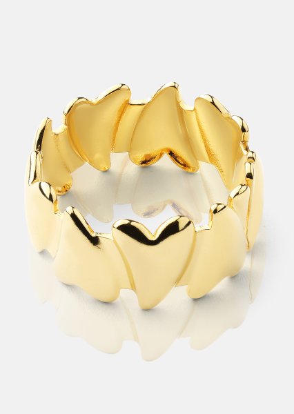 Anillo Heartglow - 18k Chapado en oro