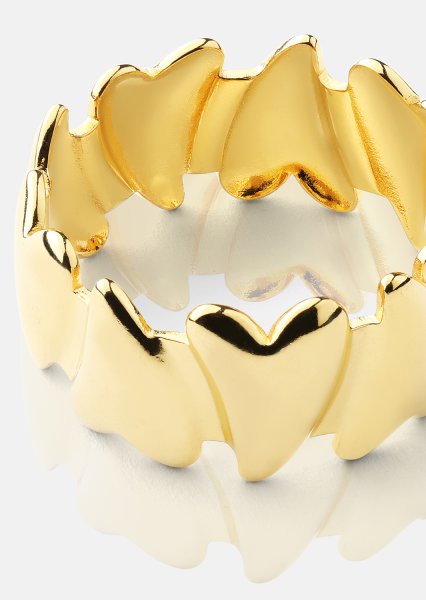 Anillo Heartglow - 18k Chapado en oro