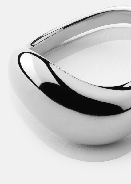 Anillo Soft Curve - Chapado en plata