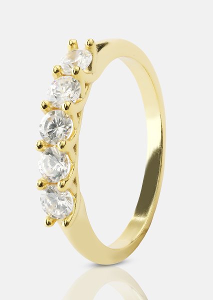 Anillo Glowfly - 18k Chapado en oro