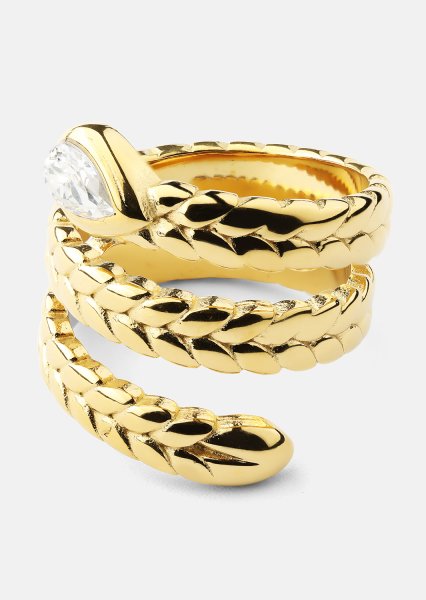 Anillo Elira - 18k Chapado en oro