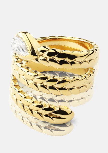 Anillo Elira - 18k Chapado en oro