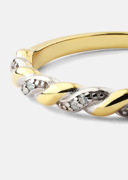 Celesta Anillo - 18k Chapado en oro