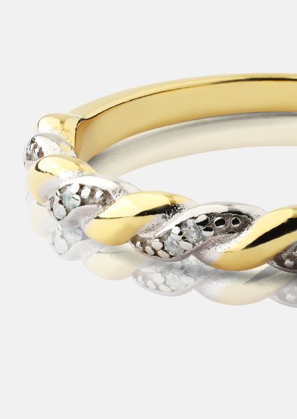 Celesta Anillo - 18k Chapado en oro