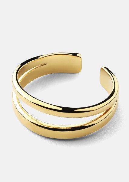 Apertura Anillo - 18k Chapado en oro