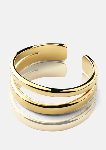 Apertura Anillo - 18k Chapado en oro