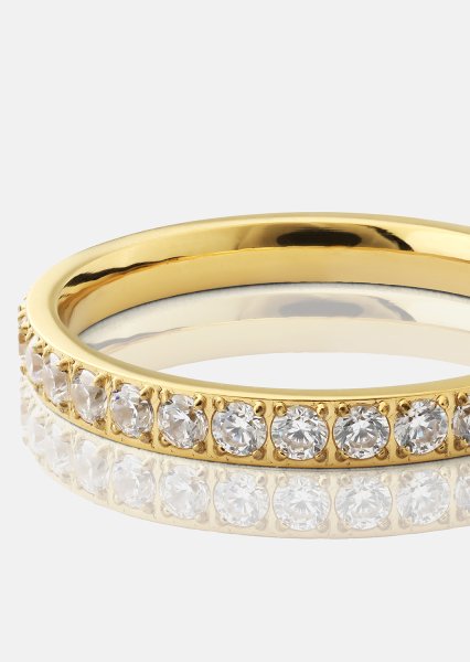 Celestara Anillo - 18k Chapado en oro