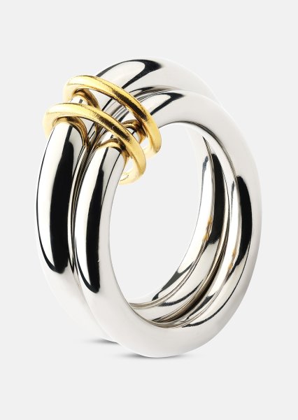 Unity Anillo - 18k Chapado en oro