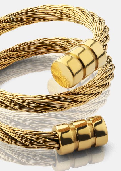Anillo Volt – 18k Chapado en oro