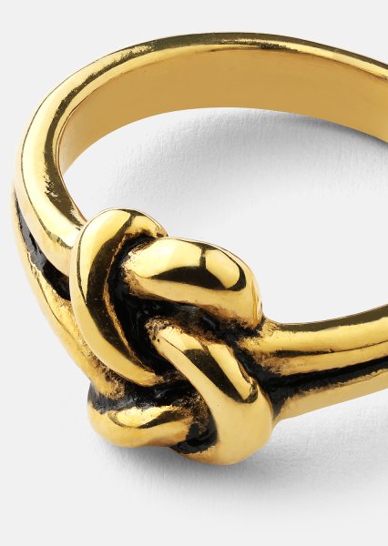 Anillo Knot - Chapado en oro de 18k