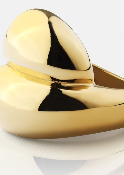 Anillo Bold Flow - 18k Chapado en oro