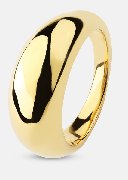 Anillo Dome - 18k Chapado en oro