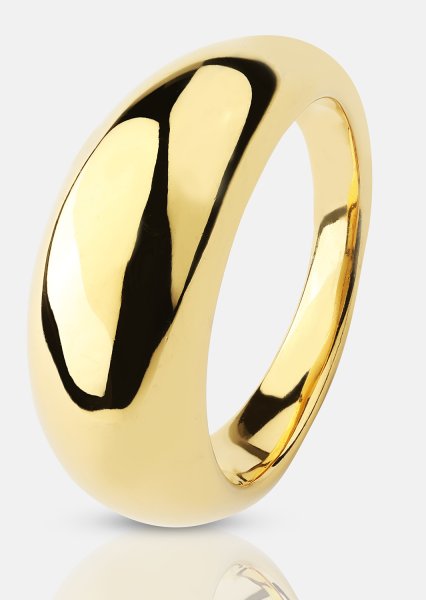 Anillo Dome - 18k Chapado en oro
