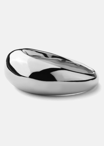 Anillo Dome - Chapado en plata