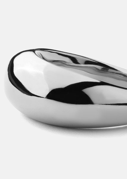 Anillo Dome - Chapado en plata