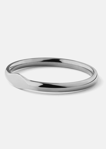Initial Anillo – Chapado en plata