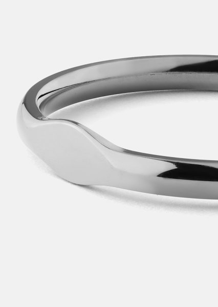 Initial Anillo – Chapado en plata