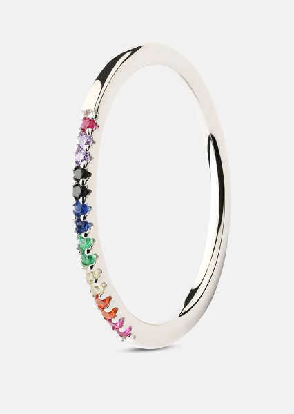 Anillo Prism - Chapado en plata