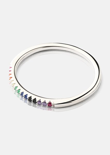 Anillo Prism - Chapado en plata