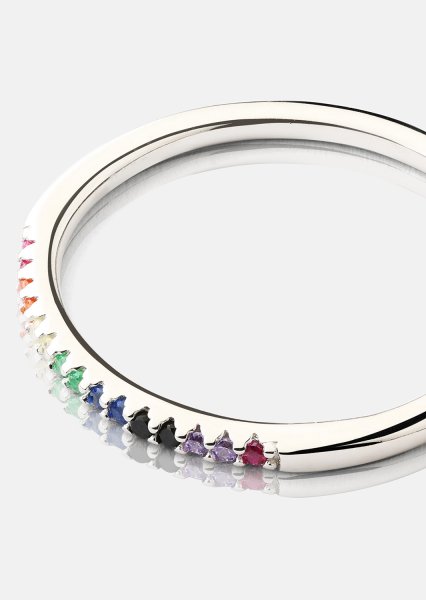 Anillo Prism - Chapado en plata