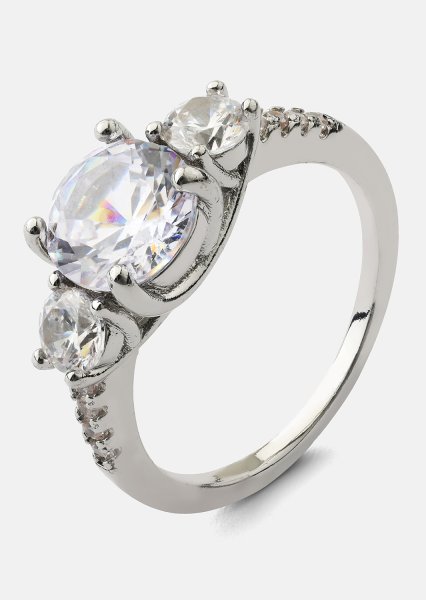 Anillo Trinity - Chapado en plata