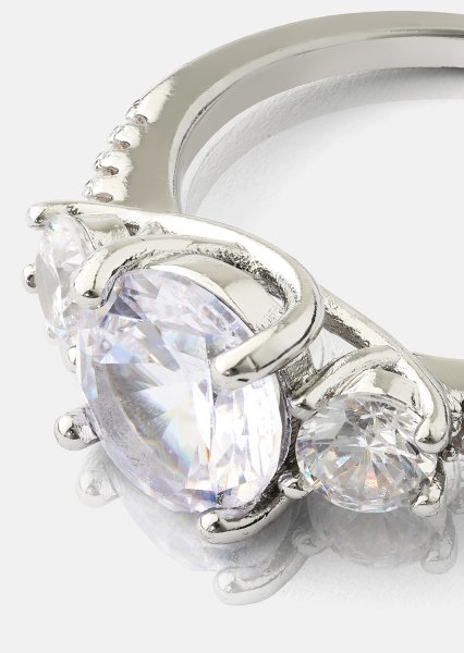 Anillo Trinity - Chapado en plata