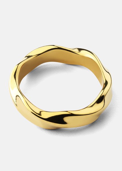 Anillo Flow - 18k Chapado en oro