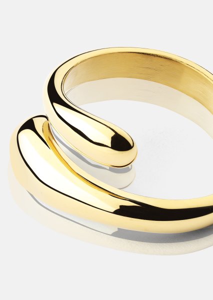 Anillo - 18K Chapado en oro