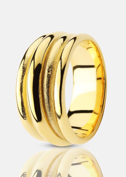 Anillo Aurora Bold - 18K Chapado en oro