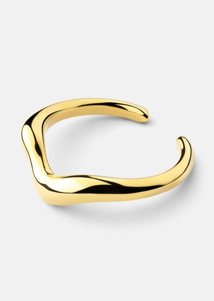 Anillo Flow - Chapado en oro de 18k