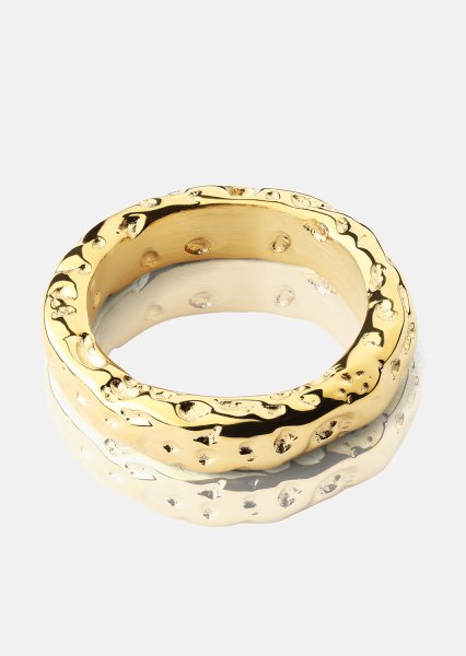 Anillo Terra - 18k Chapado en oro