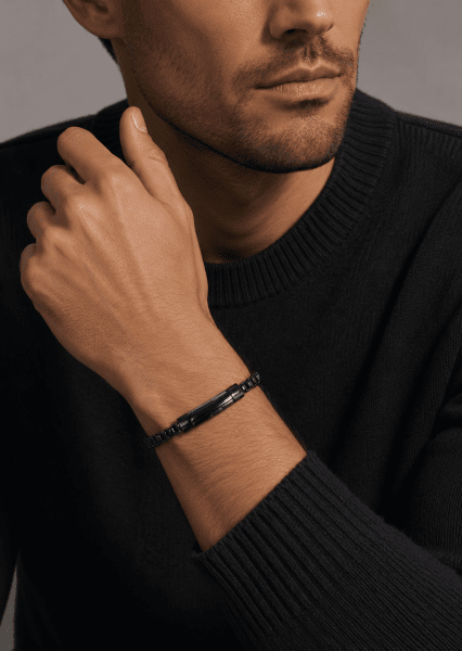 Pulsera de acero Dorian Veil