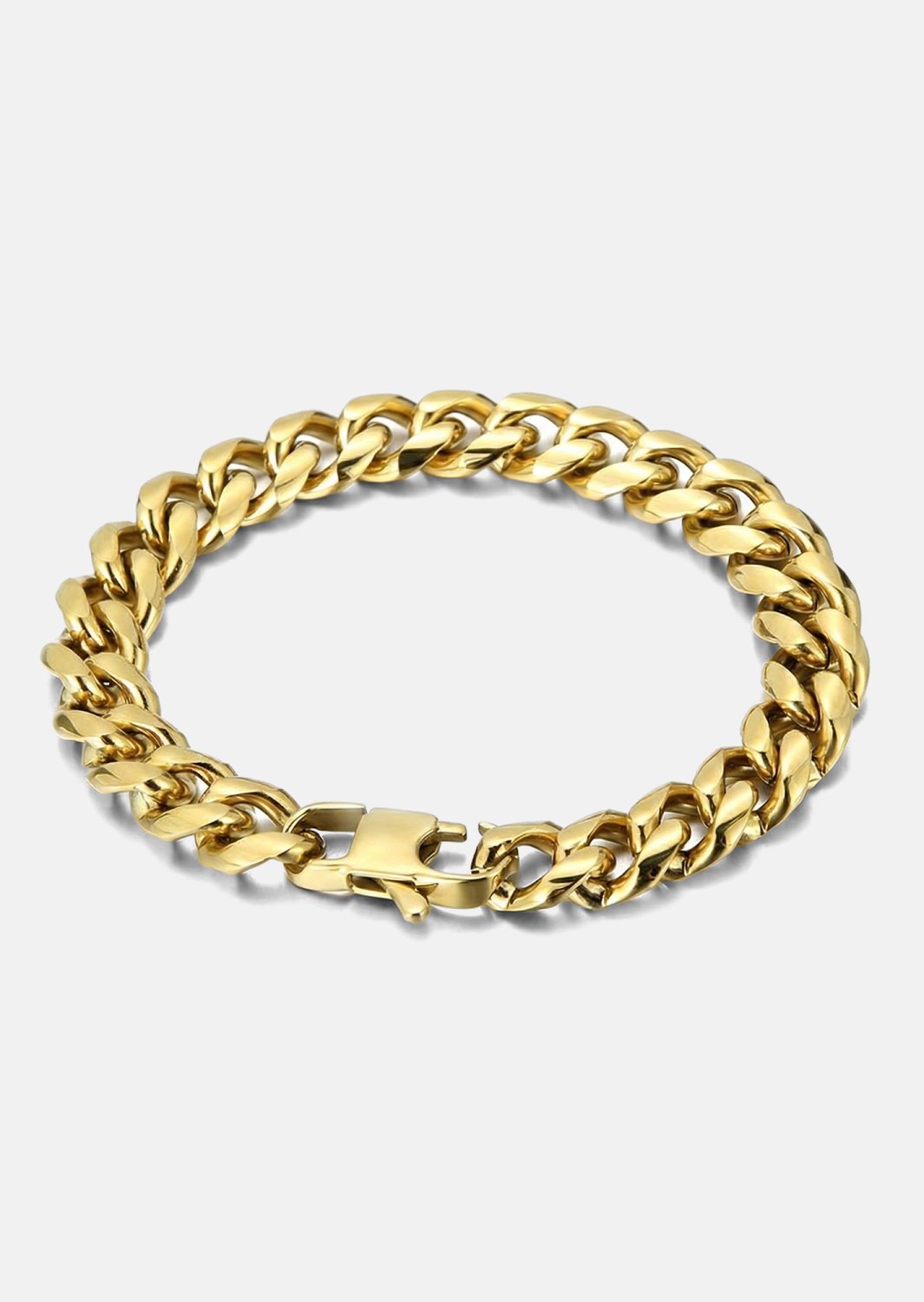 Pulsera Titan Link - 18k Chapada en oro